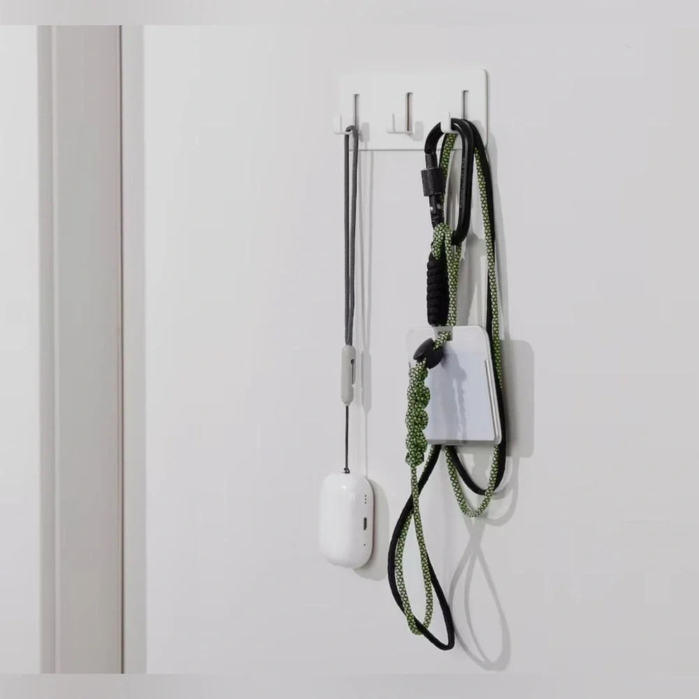 IKEA GALTBOX Wall Rack with 3 hooks, self-adhesive/white